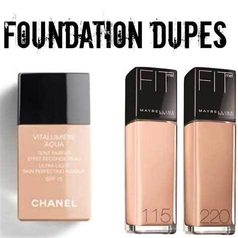 chanel les beiges dupe|chanel foundation dupe.